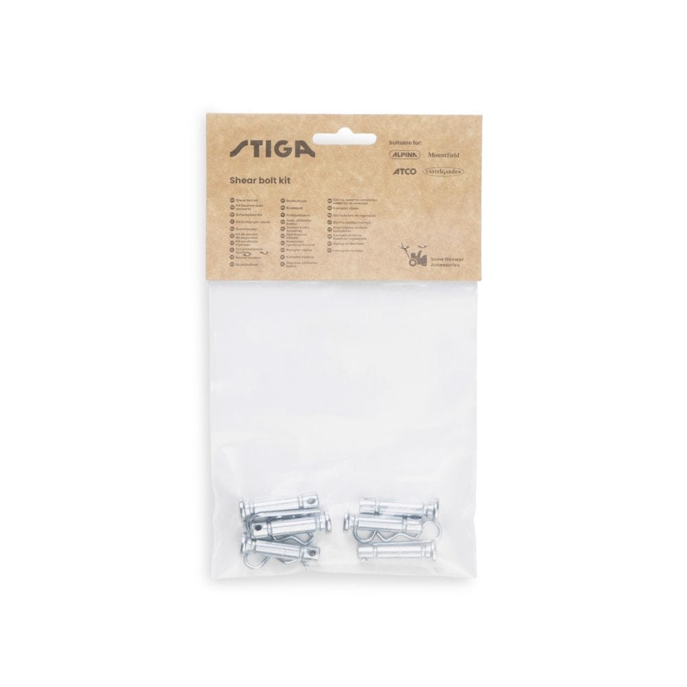 STIGA Kit de boulons de cisaillement