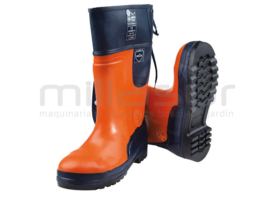 Bottes de sécurité caoutchouc anti-coupure