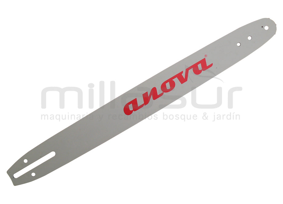 Guide-chaîne ANOVA laminé Poulan / Zenoah – 3/8 BP / .050 / 1,3 mm