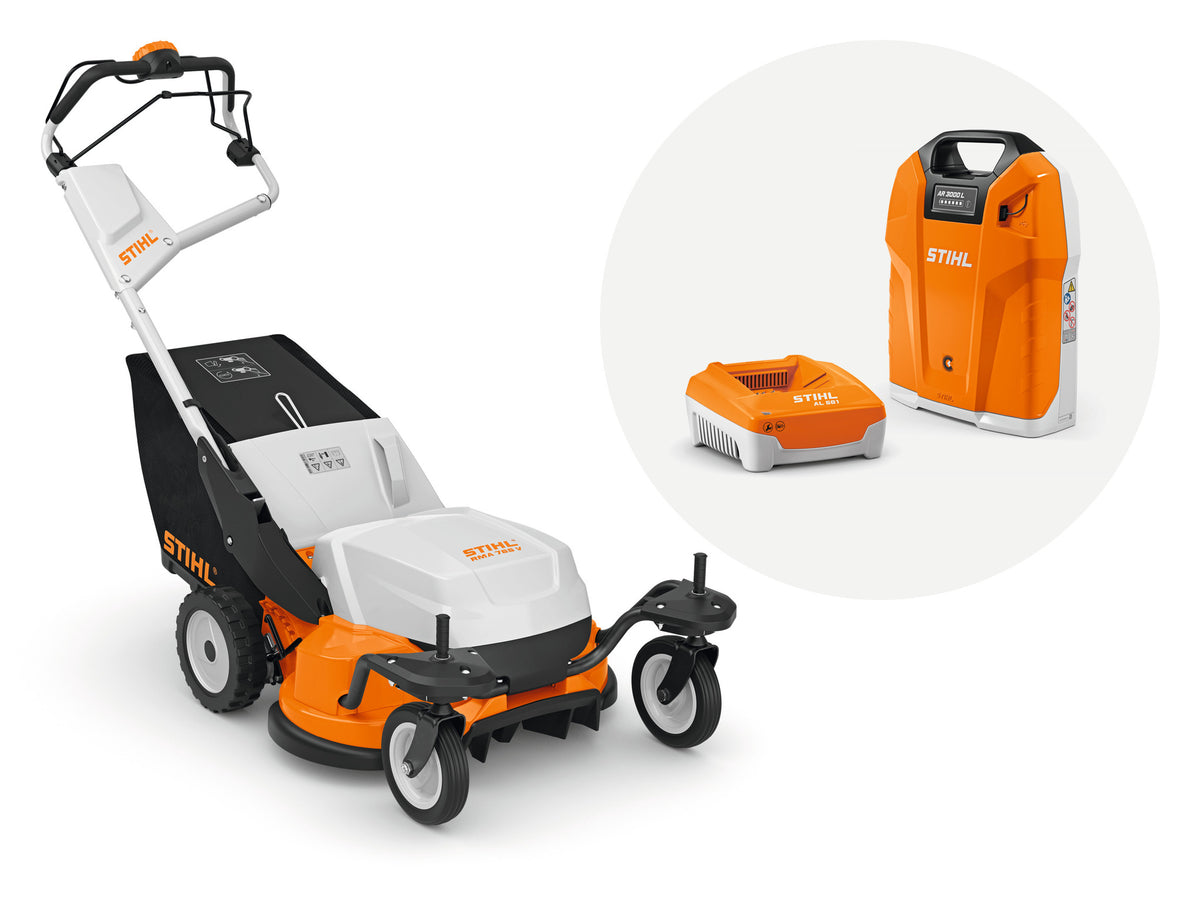 Tondeuse professionnelle STIHL RMA 765 V – pack AR 3000 L