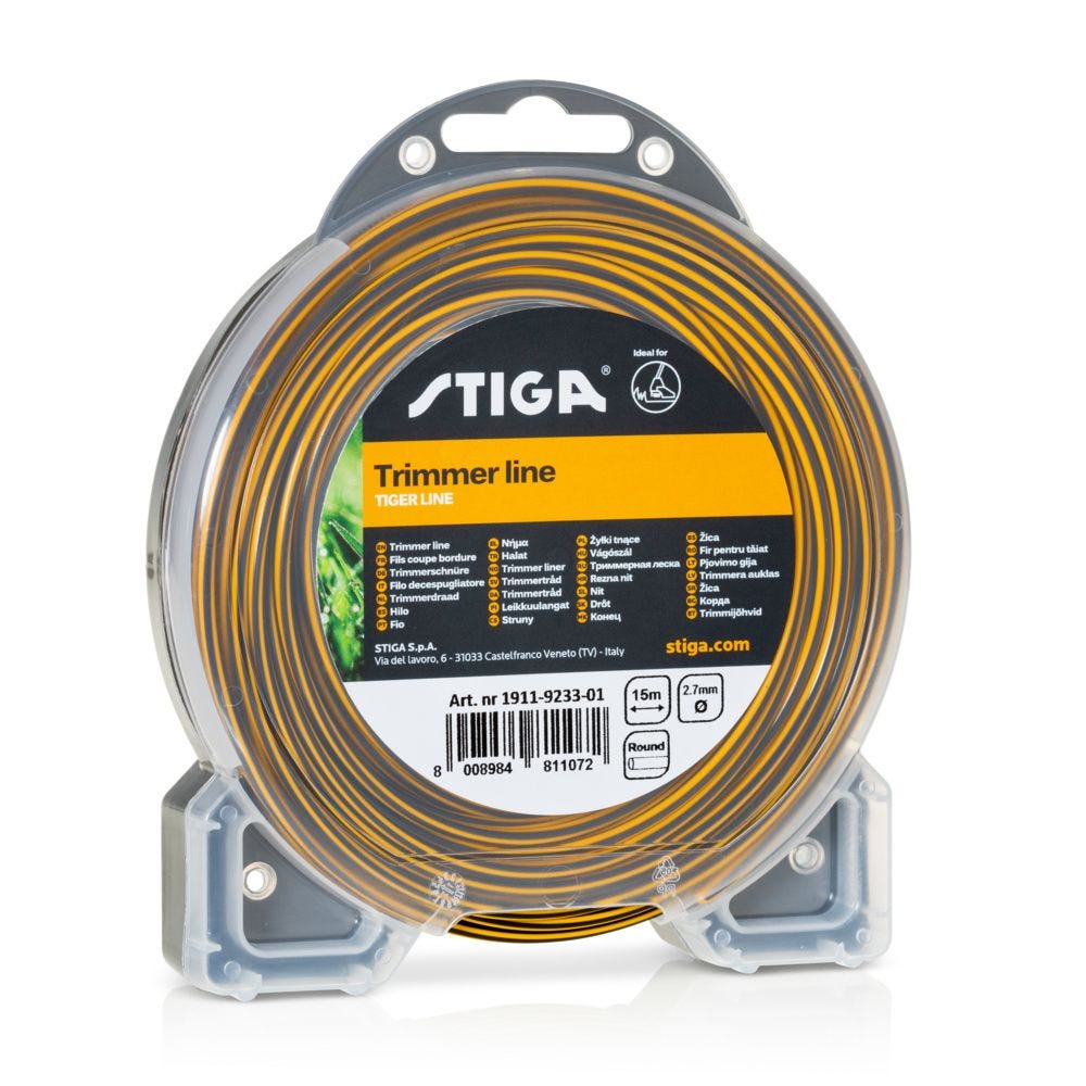 STIGA Fil débroussailleuse rond 15M Ø2.7mm