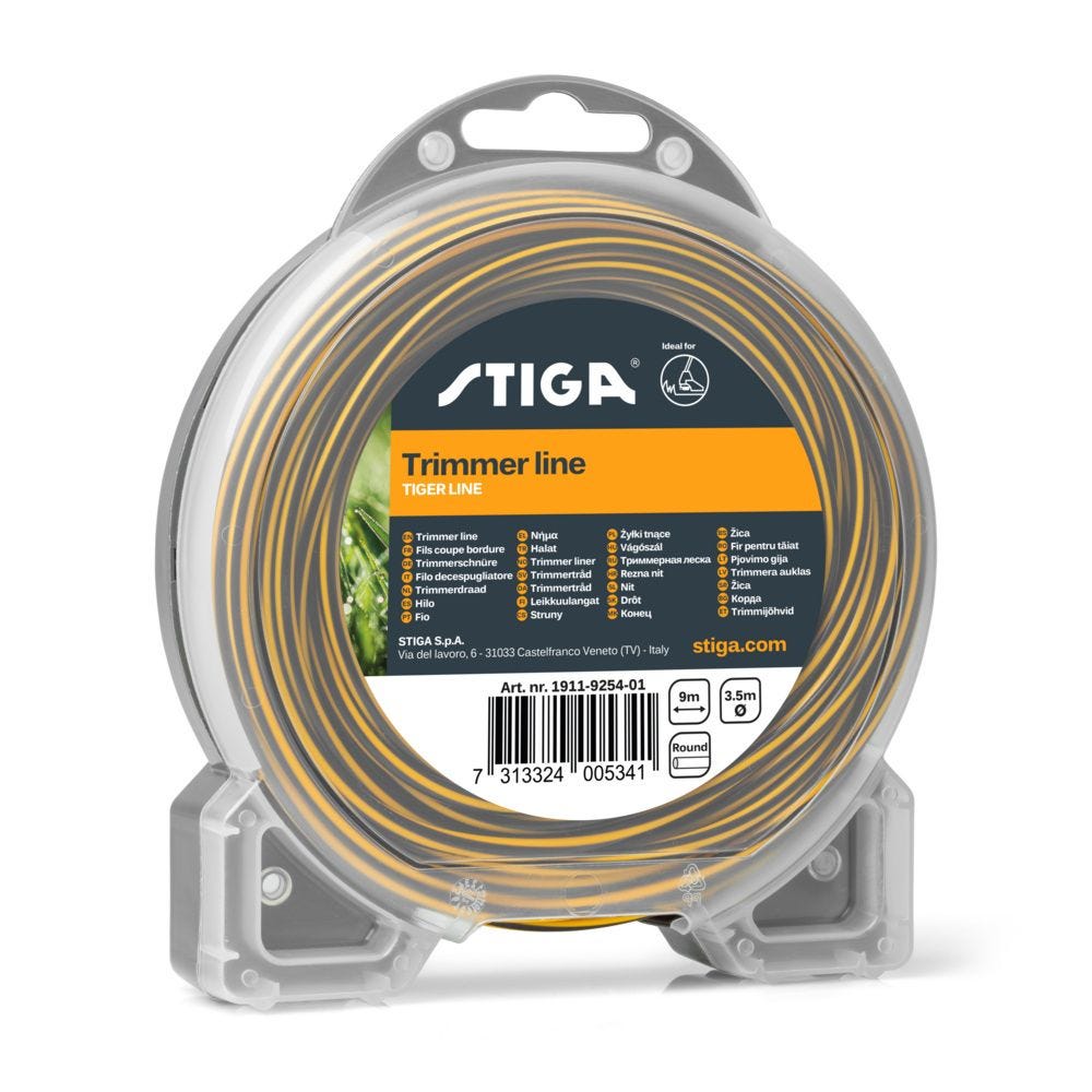 STIGA TIGER LINE 9 m, Ø 3,5 mm, ronde
