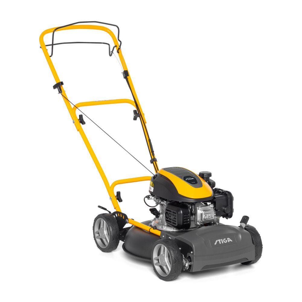 STIGA Multiclip 47 S – Tondeuse thermique mulching tractée 45 cm