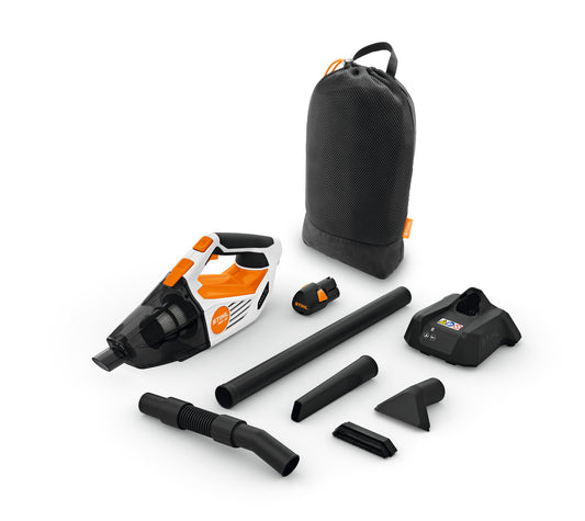 Aspirateur STIHL SEA 20 – pack batterie et chargeur