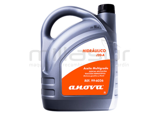 Huile hydraulique JDM J20-A ANOVA 5 L