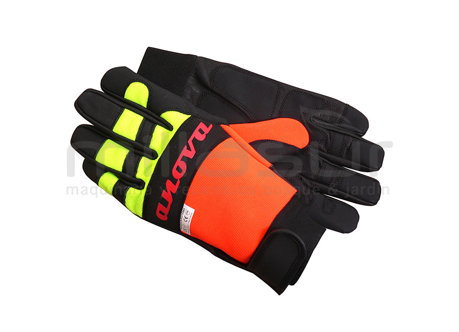 Gants anti-coupure tronçonneuse classe 1 – 2 mains