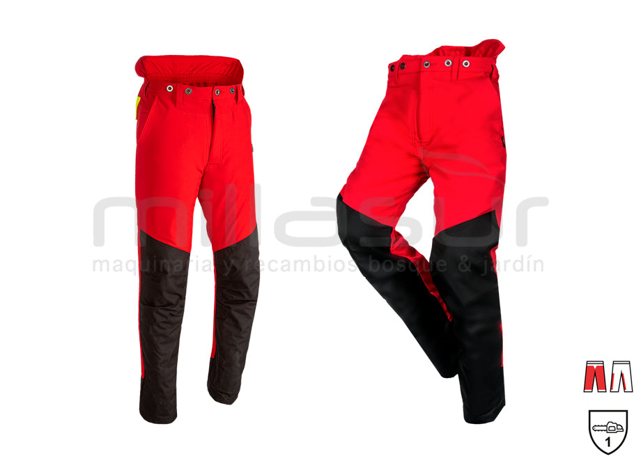 Pantalon anti-coupure ECO Flex classe 1