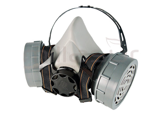 Protection respiratoire double filtre