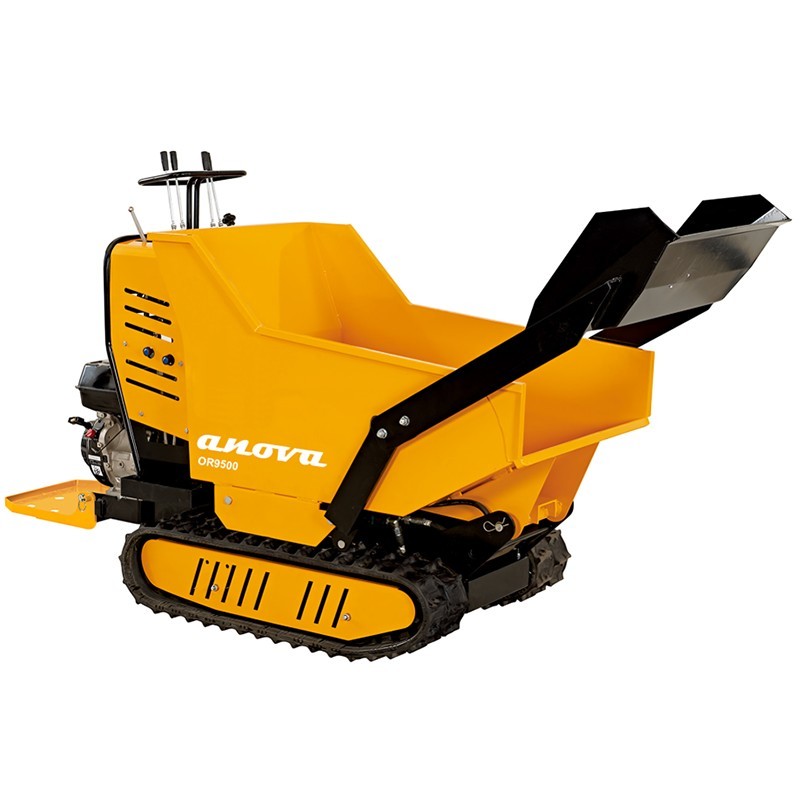 Location mini-dumper sur chenilles ANOVA OR9500 avec pelle de chargement