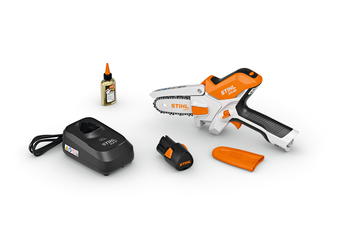 Scie de jardin STIHL GTA 20 avec batterie et chargeur